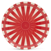 Assiette 502 | Decor 612-1158
