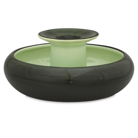 Bougeoir avec anneau floral 215 | Decor 059-1
