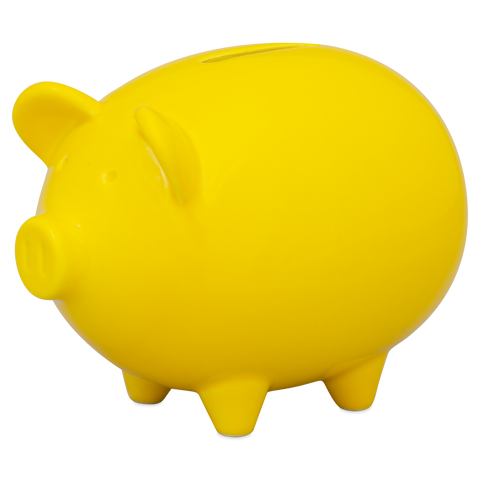 Tirelire en forme de cochon 1074 | Decor 003