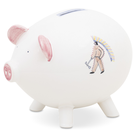 Tirelire en forme de cochon 1073 | Decor 254