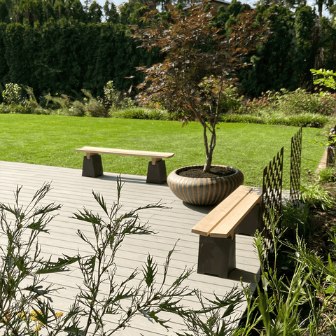 Banc de jardin Bauhaus 1070A | Decor 999