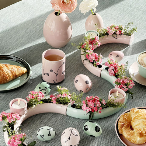 Vase en couronne 735B 738B | Decor 007-1