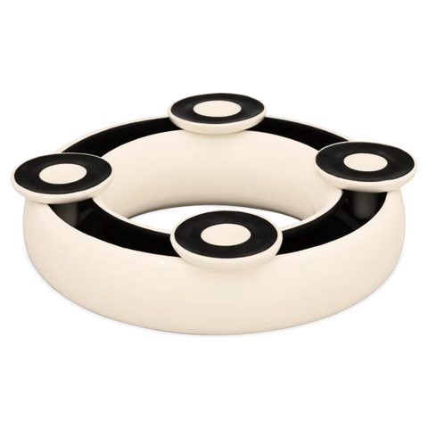 Vase en couronne 735A mit Kerzenhalter 735A | Decor 007-1