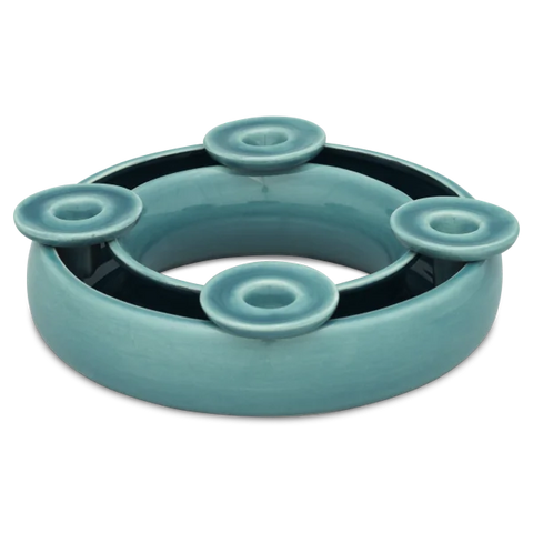 Vase en couronne 735A mit Kerzenhalter 735A | Decor 053-1