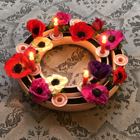 Vase en couronne 735B 735B | Decor 000