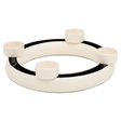 Vase en couronne 735B mit Kerzenhalter 735B | Decor 007-1