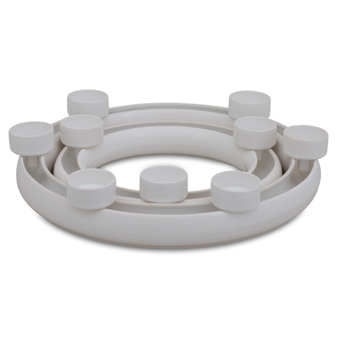 Vase en couronne B + C mit 9 Teelichthaltern HB 735 735 | Decor 000