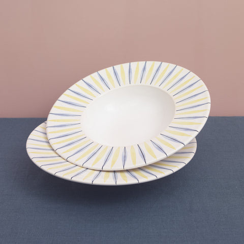 Set d'assiettes creuses 2 pcs. 607 | Decor 137