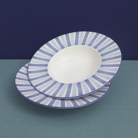 Set d'assiettes creuses 2 pcs. 607 | Decor 137