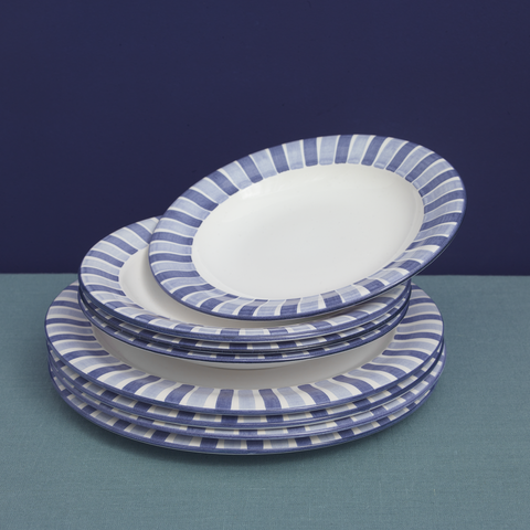 Set d'assiettes 8 pcs. 100 | Decor 137