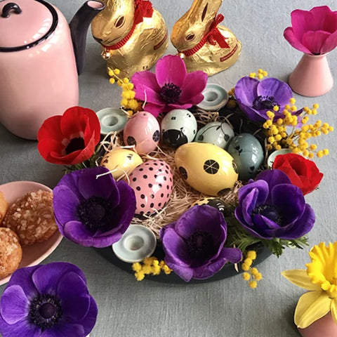 Nid d'œufs de Pâques 12 pièces HB 735B 735B | Decor 999