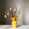 Set d'oeufs de Pâques avec vase 7 pièces HB 726B 726 | Decor 999