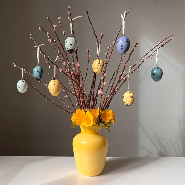 Forme 999144 - Set d'oeufs de Pâques avec vase 9 pièces HB 726B 726