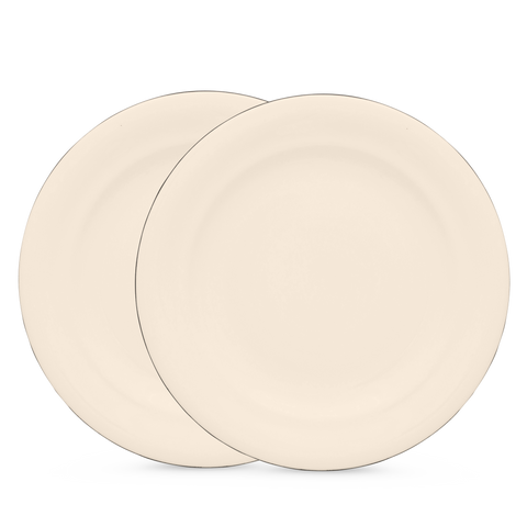 Set d'assiettes plates 2 pcs. 123 | Decor 007-1